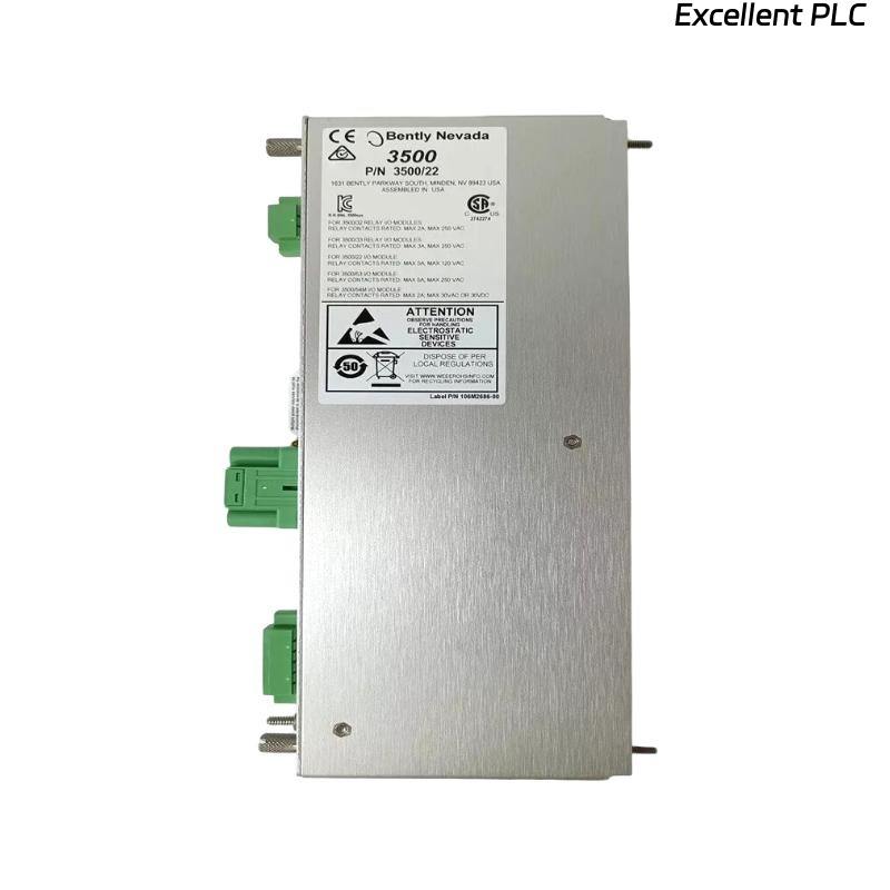 Bently Nevada 3500/22 138607-01+146031-01 Transient Data Interface Module