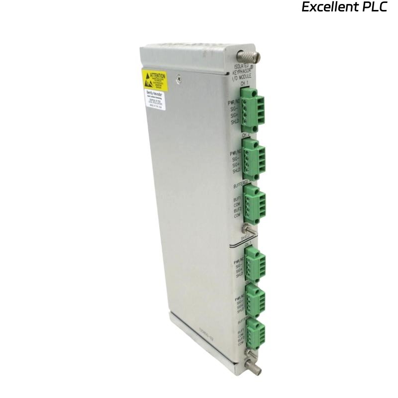 Bently Nevada 3500/25 125800-02 Isolated Keyphasor I/O Module (Internal Terminations)