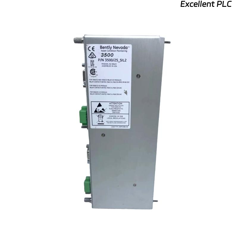Bently Nevada 3500/25M 126648-01 Keyphasor I/O Module (External Terminations)