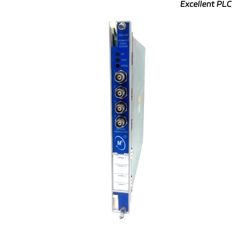 Bently Nevada 3500/42-06-RU Proximitor Seismic Monitor