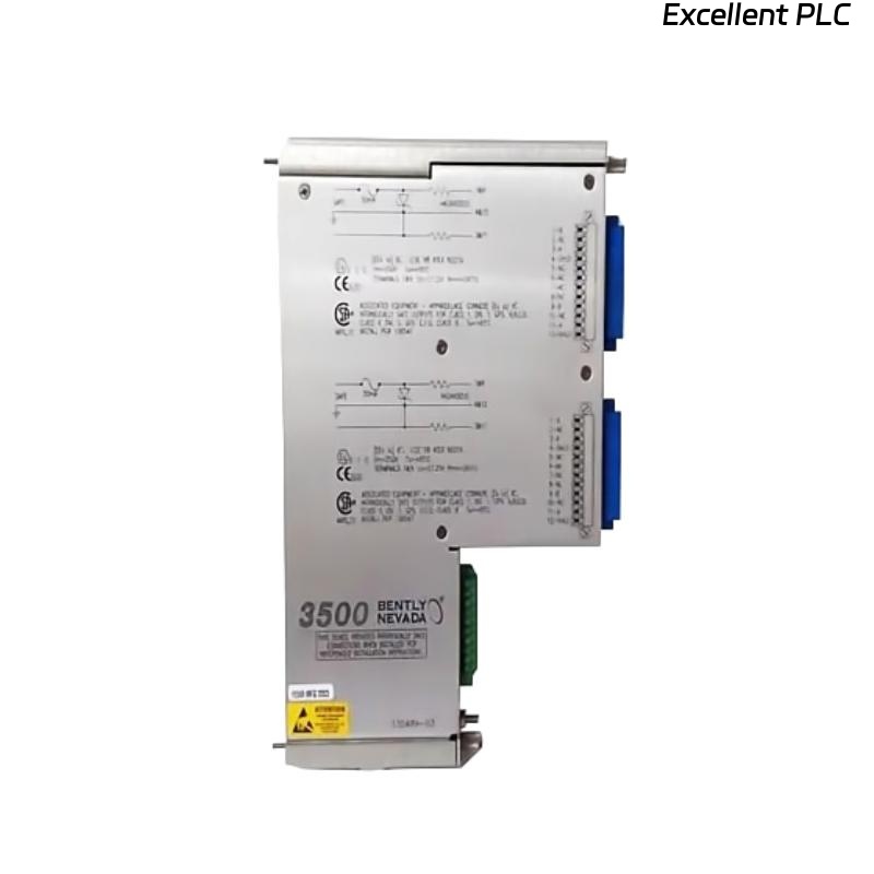 Bently Nevada 3500/42 176449-02+135489-03 Proximitor Seismic Monitor