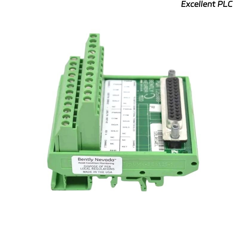Bently Nevada 3500/42M 125808-02 Proximitor Seismic External Block Terminal