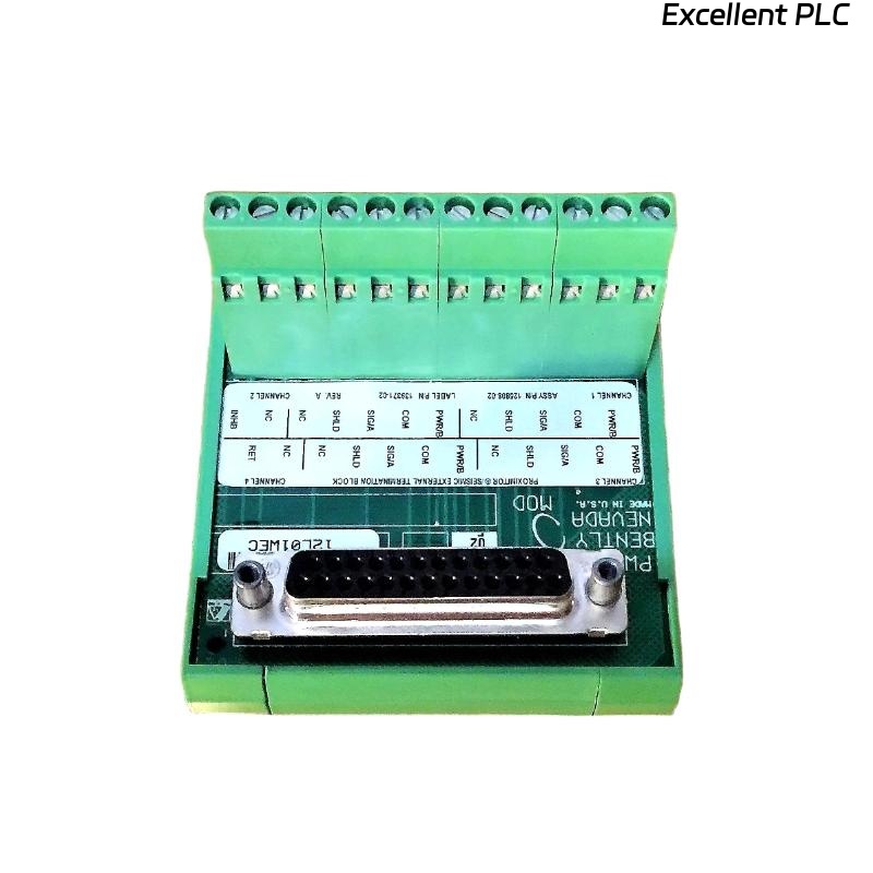 Bently Nevada 3500/42M 125808-02 Proximitor Seismic External Block Terminal