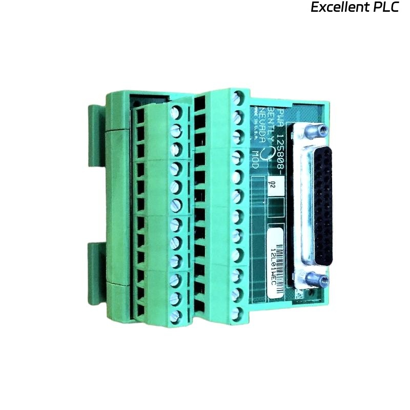 Bently Nevada 3500/42M 125808-02 Proximitor Seismic External Block Terminal