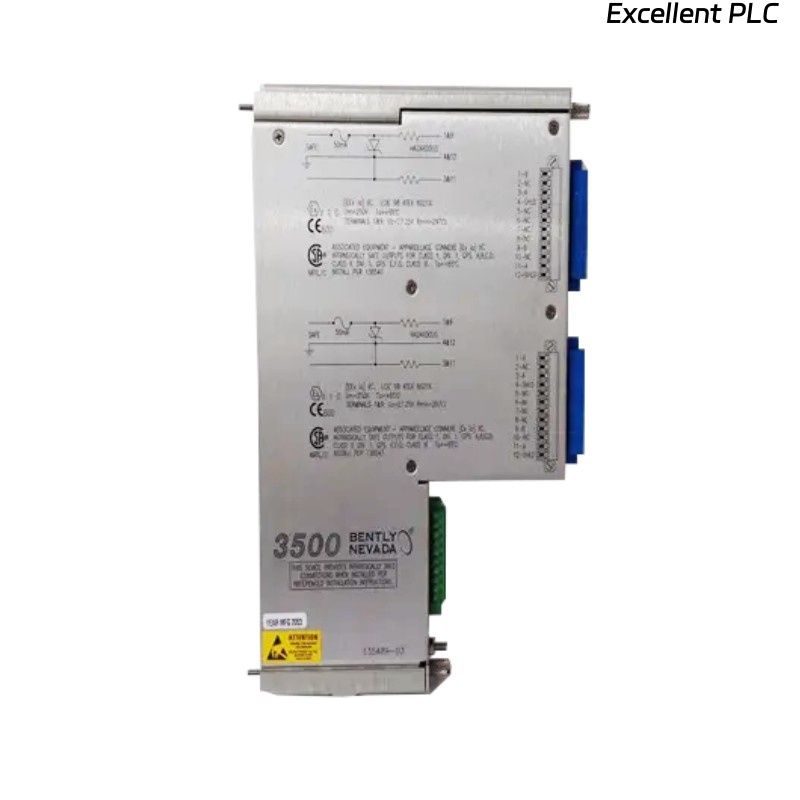 Bently Nevada 3500/42 135489-03 Proximitor Seismic I/O Module