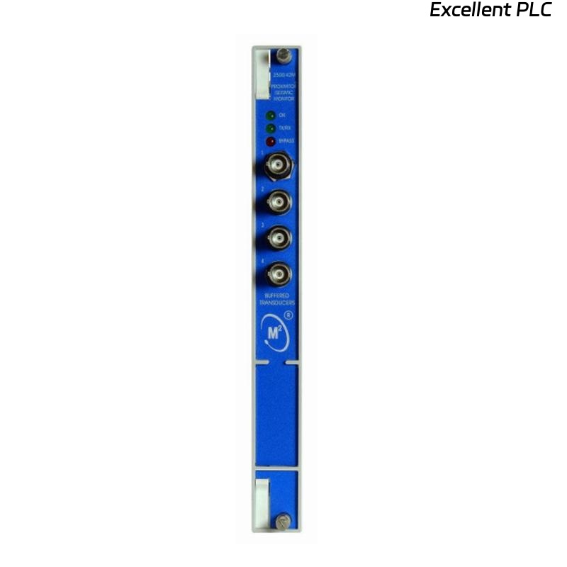 Bently Nevada 3500/42M 140471-01 Preamplifier Seismic Monitor I/O Module