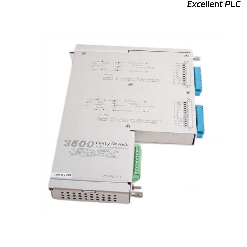 Bently Nevada 3500/42M 140734-02+135489-02 Proximitor Seismic Monitor