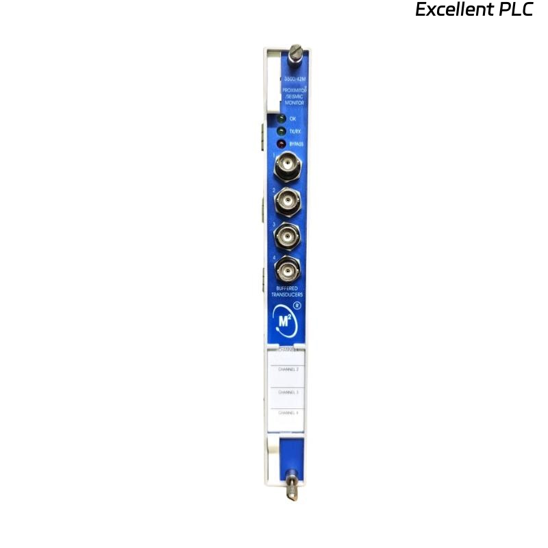 Bently Nevada 3500/42M 176449-01 Proximitor Seismic Monitor