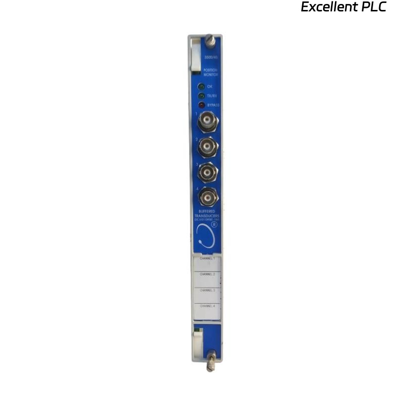 Bently Nevada 3500/45 140072-02+140072-04 Position Monitor