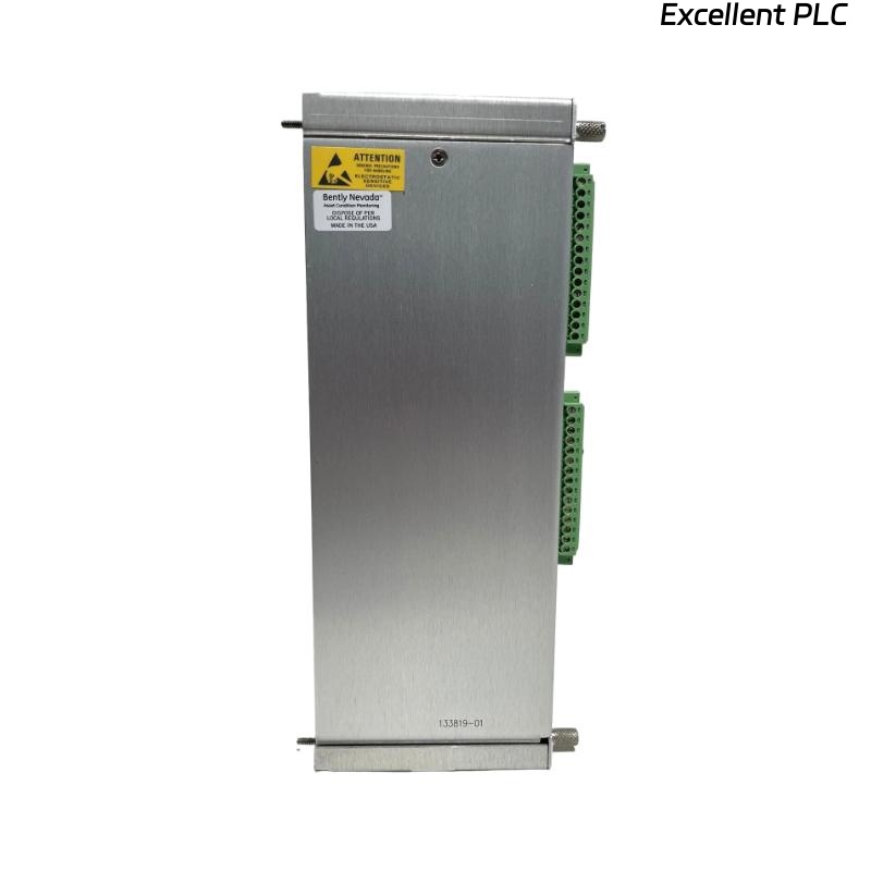 Bently Nevada 3500/60 133811-01+133819-01 Temperature Monitor