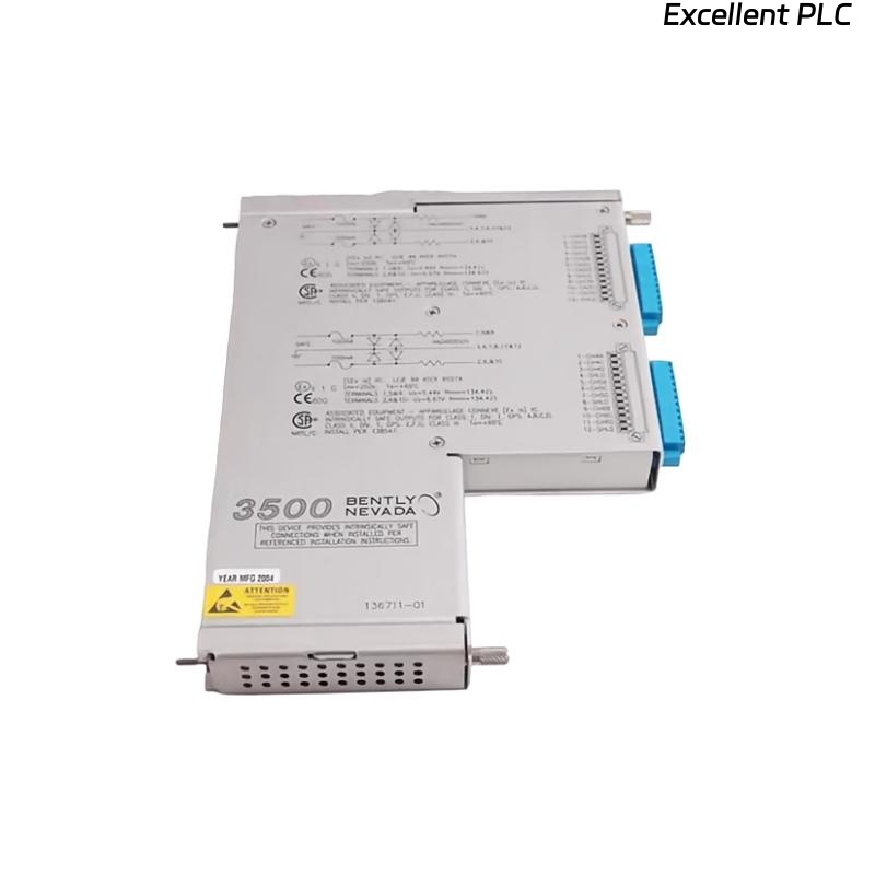 Bently Nevada 3500/60 133811-01+136711-01 Temperature Monitor