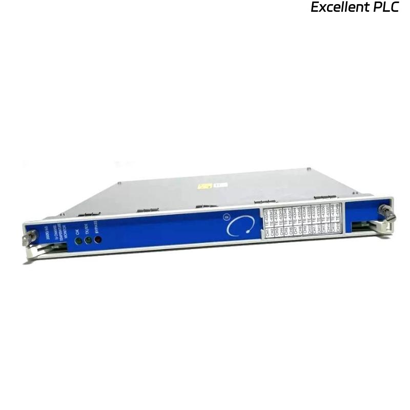 Bently Nevada 3500/65-01-00 145988-02 16-channel Temperature Monitor