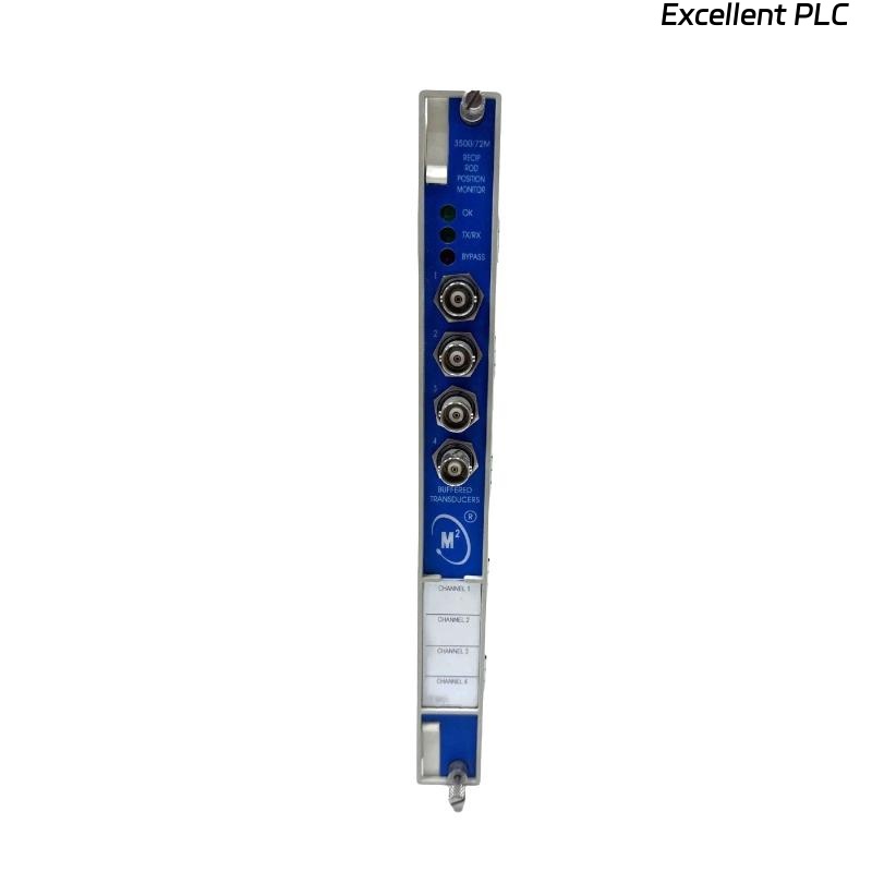 Bently Nevada 3500/72 140734-08 Recip Rod Position Monitor