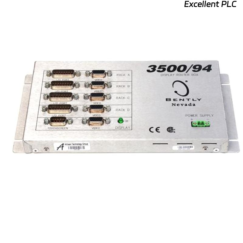 Bently Nevada 3500/94 146377-01 DISPLAY ROUTER BOX