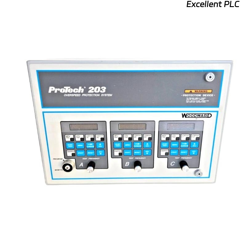 Woodward 8200-205 Overspeed Protection