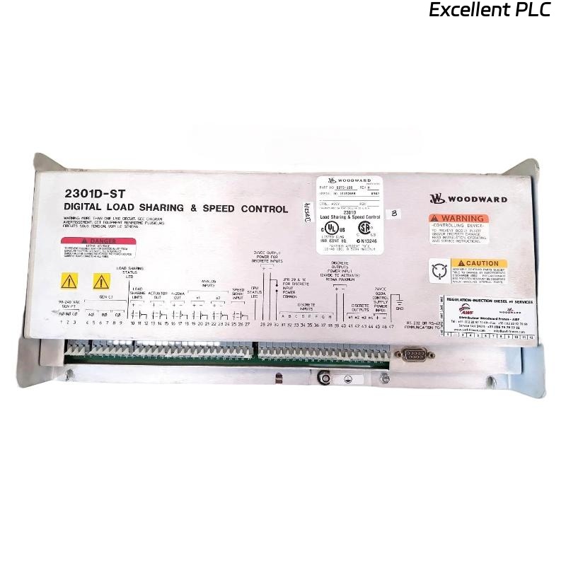 Woodward 8273-128 Digital Load Sharing and Speed Control Module