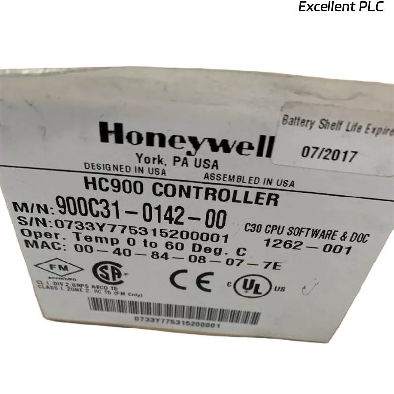 Honeywell 900C31-0124-00 Controller DCS System Module