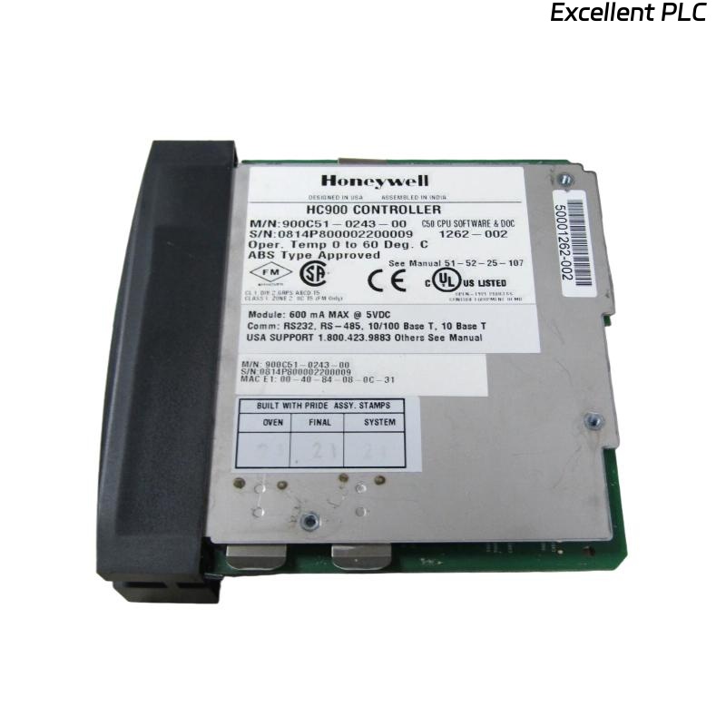 Honeywell 900C51-0243-00 C50 CPU Module