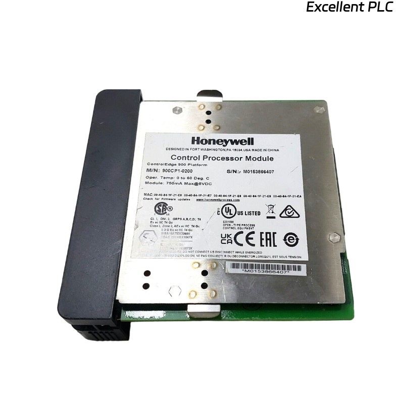 Honeywell 900CP1-0200 PLC control processor module