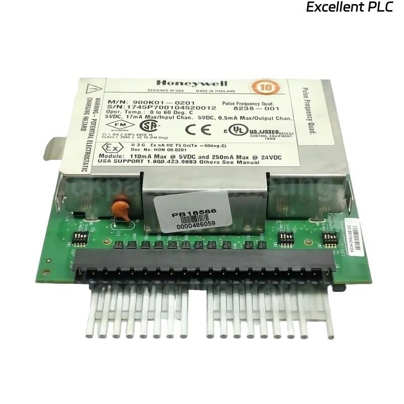 Honeywell 900K01-0201 4 Channel Pulse/Frequency/Quadrature Module