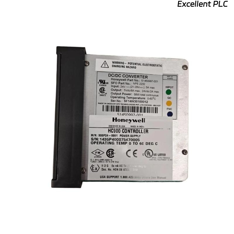 Honeywell 900P24-0001 HC900 Power Supply