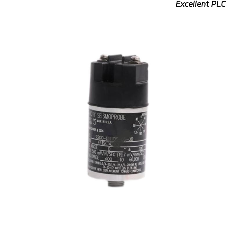 Bently Nevada 9200-03-01-10-00 Dual-line velocity seismic sensor