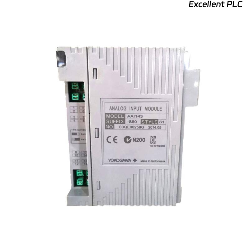 Yokogawa AAI143-S50/A4800 Analog Input Module