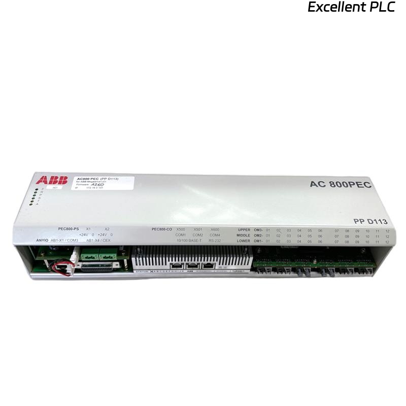 ABB PP D113 B01-10-150000 3BHR023784R1023 AC800 Control Module