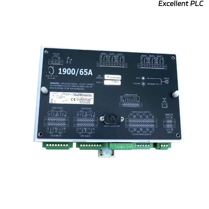 Bently Nevada 1900/65A-00-00-03-00 General Equipment Monitor