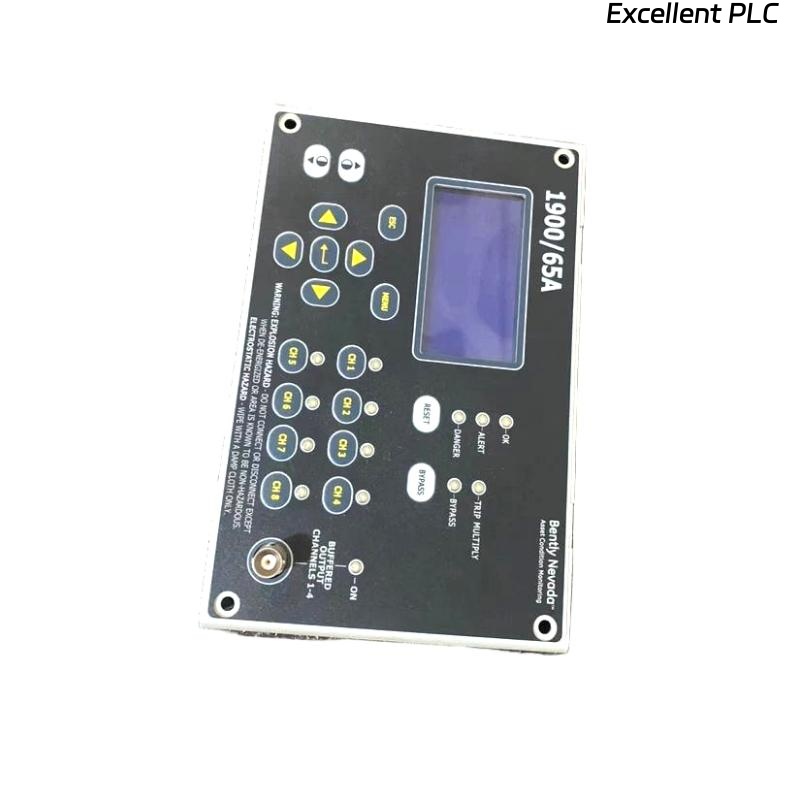 Bently Nevada 1900/65A-00-01-01-00-00 General Equipment Monitor