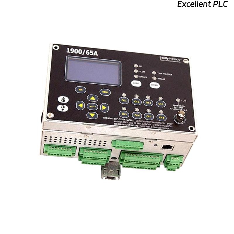 Bently Nevada 1900/65A-00-01-01-00-00 General Equipment Monitor
