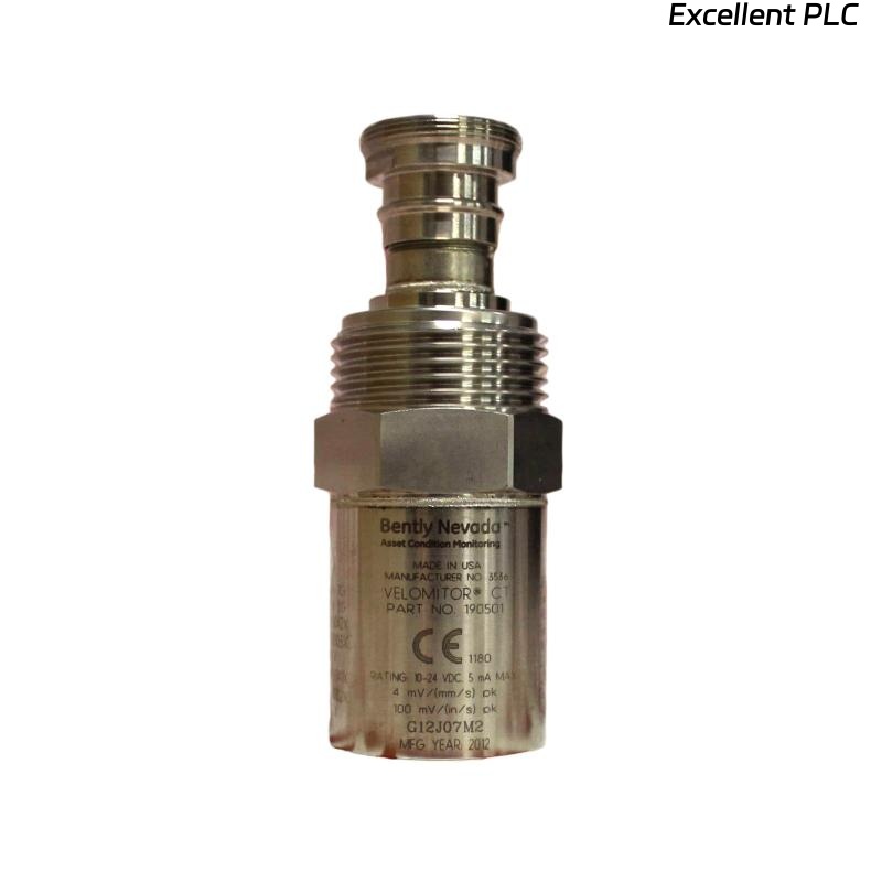 Bently Nevada 190501-03-00-00 Velomitor CT Speed Sensor