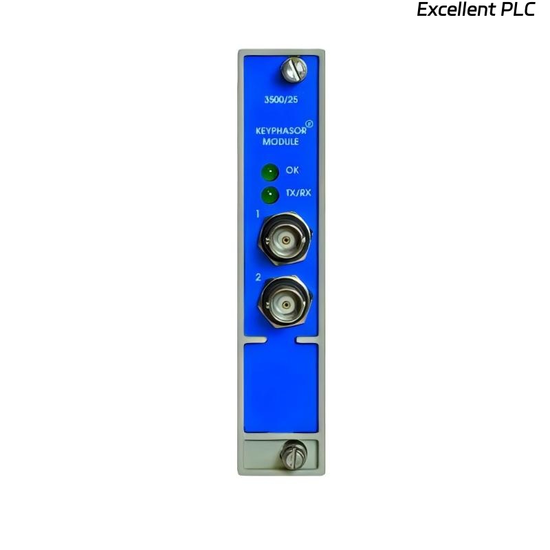 Bently Nevada 3500/25 126648-02 + 128718-01 Enhanced Keyphasor Module