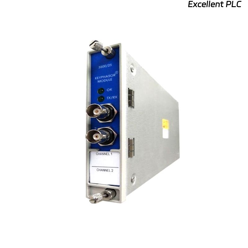 Bently Nevada 3500/25 126648-02 + 128718-01 Enhanced Keyphasor Module