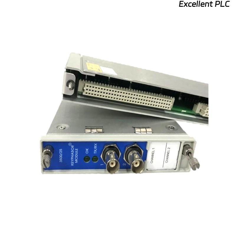 Bently Nevada 3500/25 126648-02 + 128718-01 Enhanced Keyphasor Module