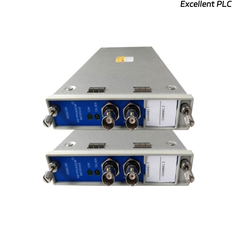 Bently Nevada 3500/25 126648-02 + 128718-01 Enhanced Keyphasor Module