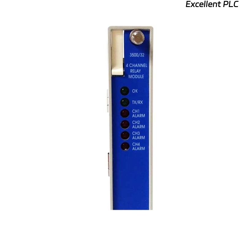 Bently Nevada 3500/32M 149986-02+125720-01 4-Channel Relay Output Module