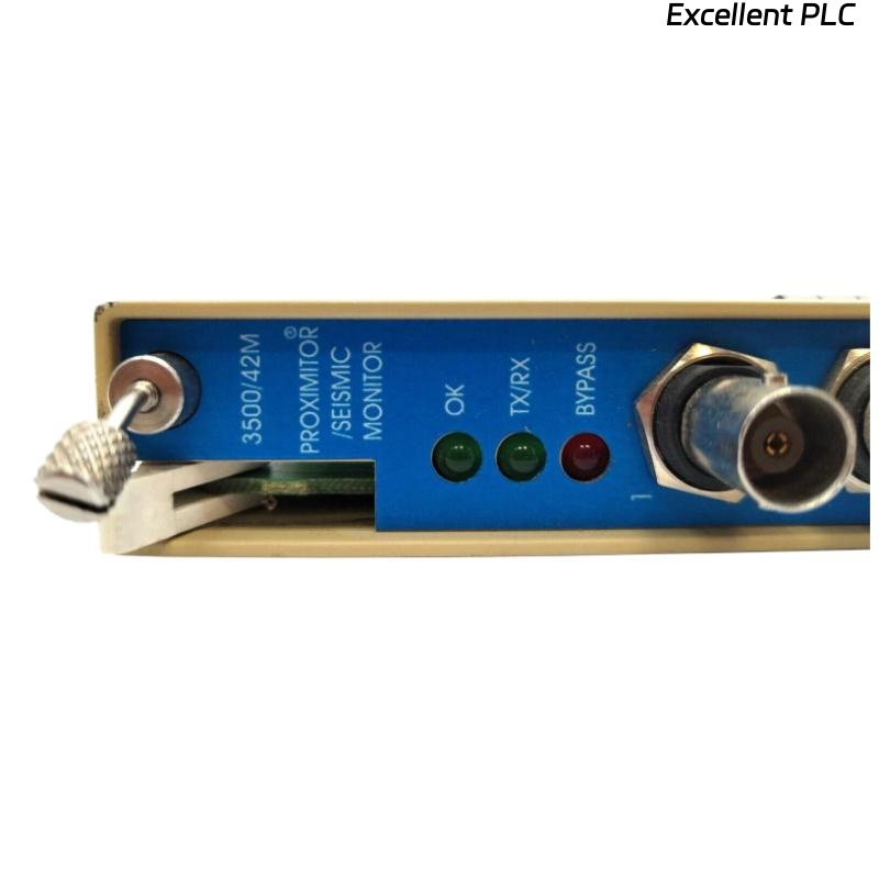 Bently Nevada 3500/42 140734-02 + 140471-01 Proximitor Seismic Monitor