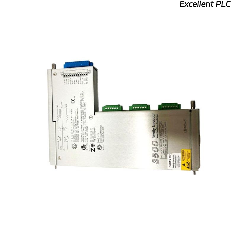 Bently Nevada 3500/50 136703-01 Discrete Internal Isolation I/O Module
