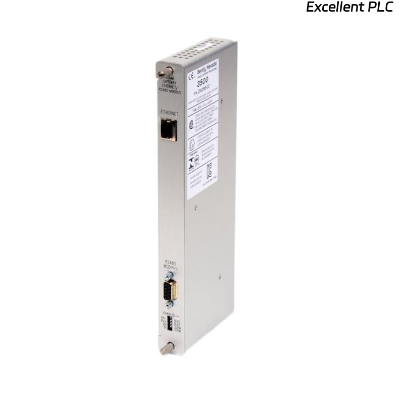 Bently Nevada 3500/92 136188-02 Ethernet/RS232 Modbus I/O Module