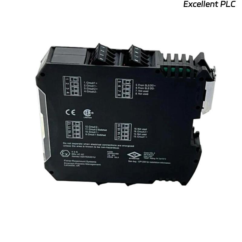 Emerson KJ2231X1-BA1 Auxiliary Relay ETA-Direct Module