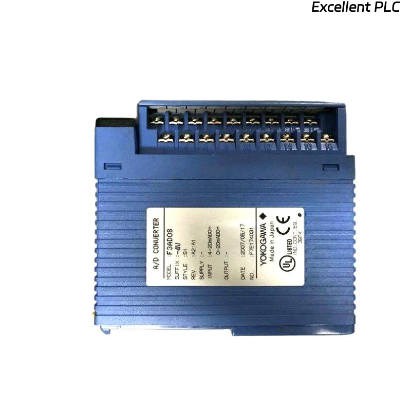 Yokogawa F3AD08-4V Analog Input Module