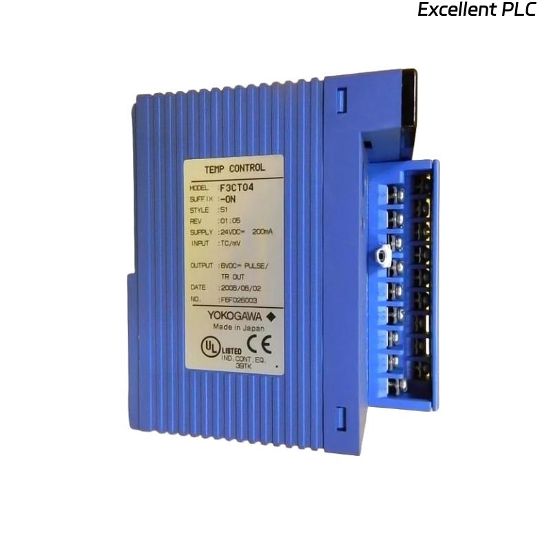 Yokogawa F3CT04-0N Temperature Control/Monitoring Module