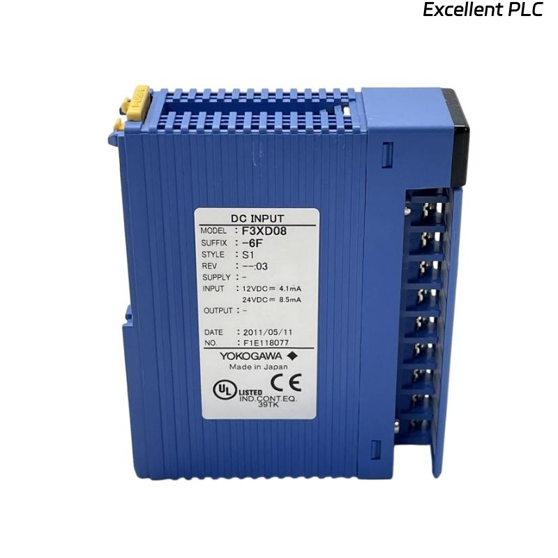 Yokogawa F3XD08-6F DC Input Module