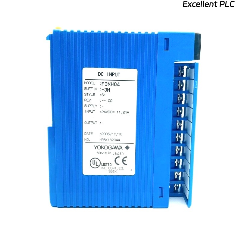 Yokogawa F3XH04-3N DC INPUT MODULE