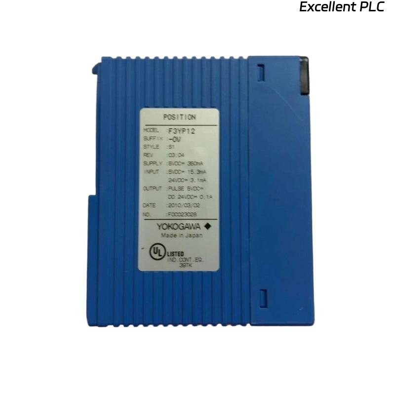 Yokogawa F3YP12 Dual-axis Control Module