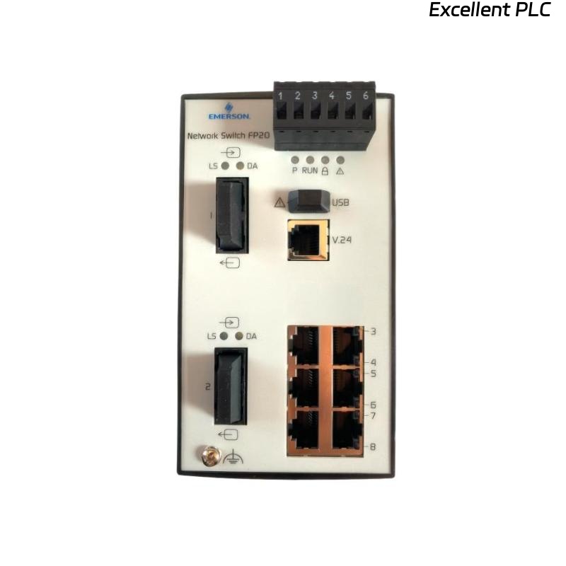 Emerson KJ1611X1-BE1 Network Switch Module