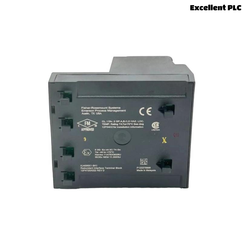 Emerson KJ4006X1-BK1 12P4725X022 Redundant Interface Terminal Block