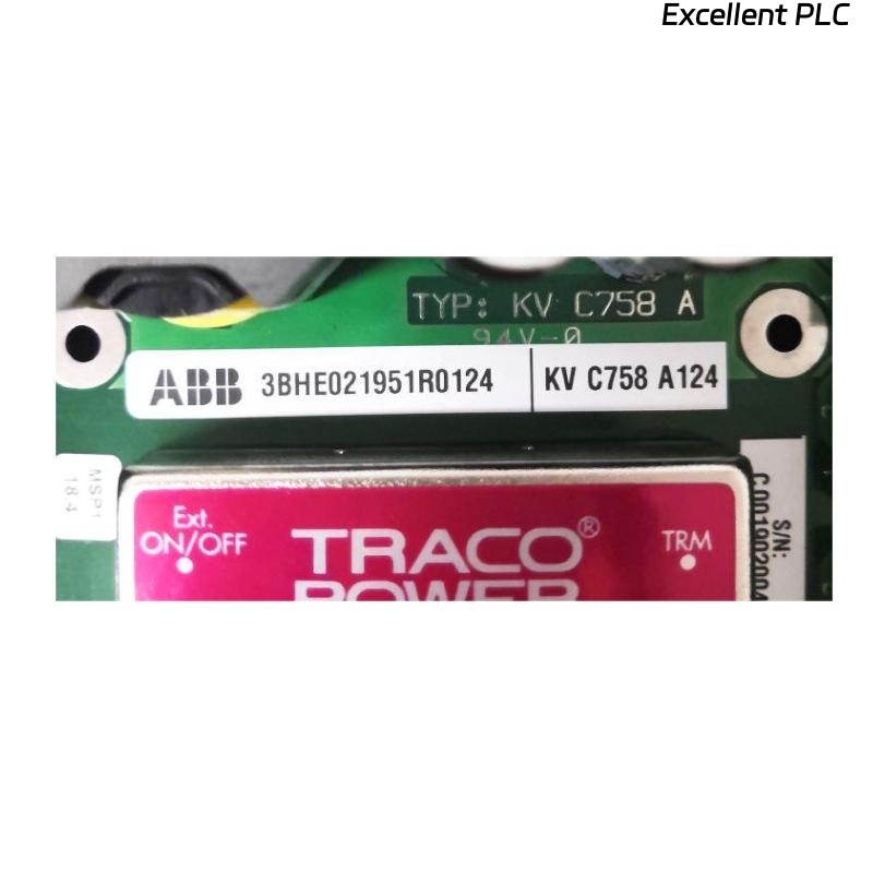 ABB KV C758 A124 3BHE021951R0124 Isolated Power Supply