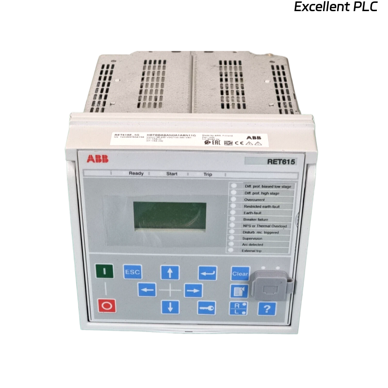 ABB RET615E-1G Transformer Protection And Control Relay
